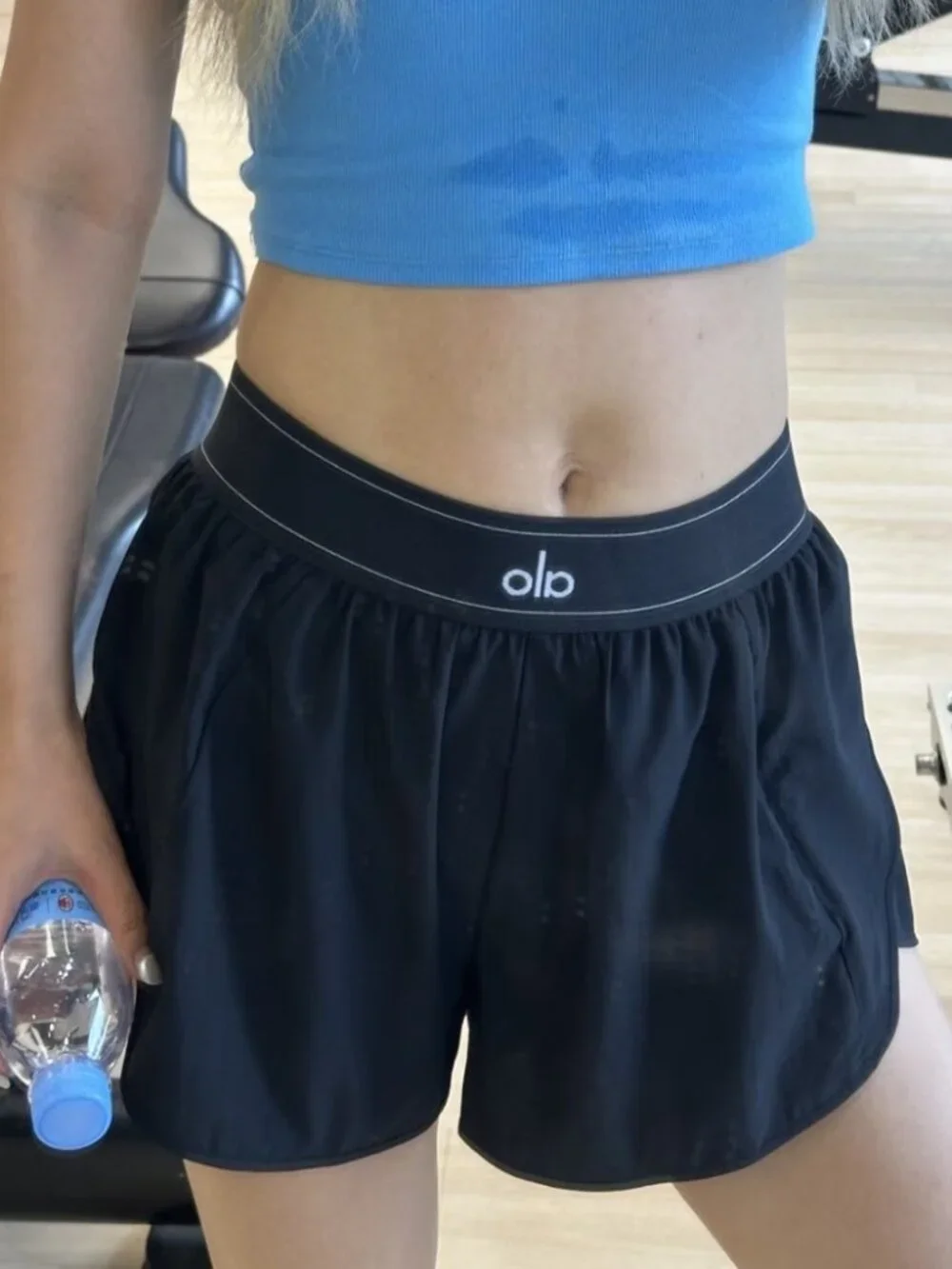 Alo Yoga Match Point Short Black😎Athletic Luxury Meets Everyday Style🌮